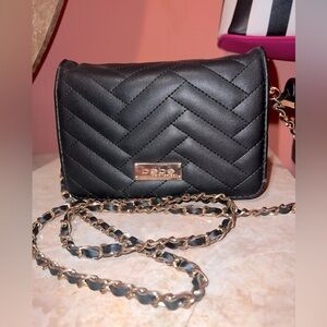 Bebe Quilted Crossbody Bag